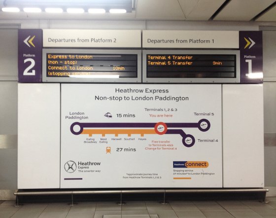 london 2 for 1 train