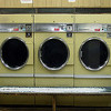 Launderette washing machines