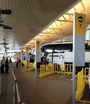 National Express Coach Main Departure Point at Heathrow Central Bus Station